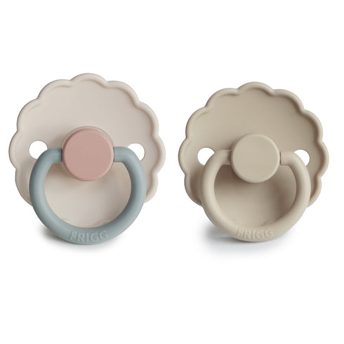 FRIGG Daisy Silicone Baby Pacifier | 2-Pack